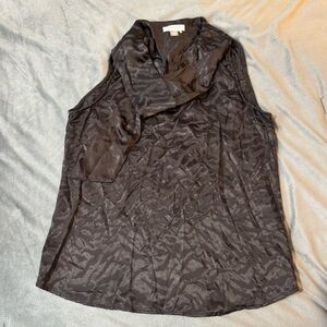 Calvin Klein Textured Black Top

#1021